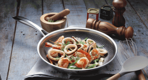 Hexclad Unveils New Innovative Non-Stick Stainless Steel Cookware