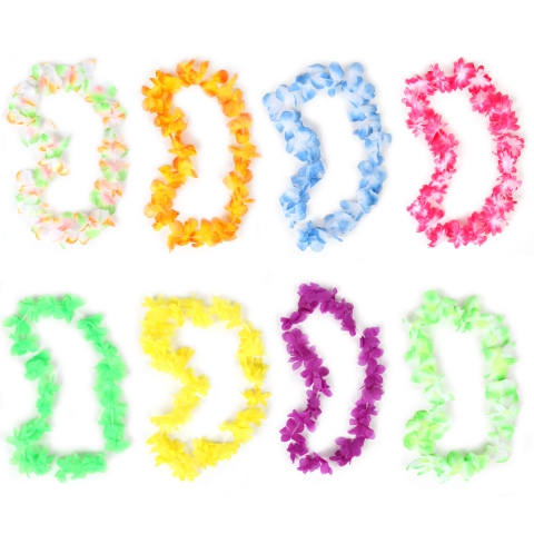 Free Shipping Offered On Purchase Of Teddy Shake Silk Hawaiian Leis