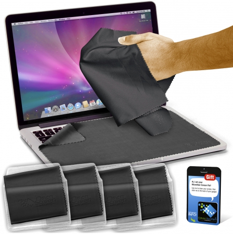 Microfiber Screen Cleaning Cloth Laptop Keyboard Cover Pack Launched