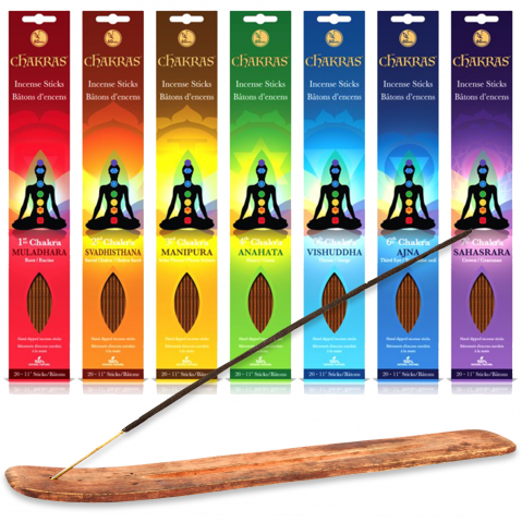 Ayurvedic Chakra Incense Sticks Set For Yoga Meditation And Aromatherapy Announced