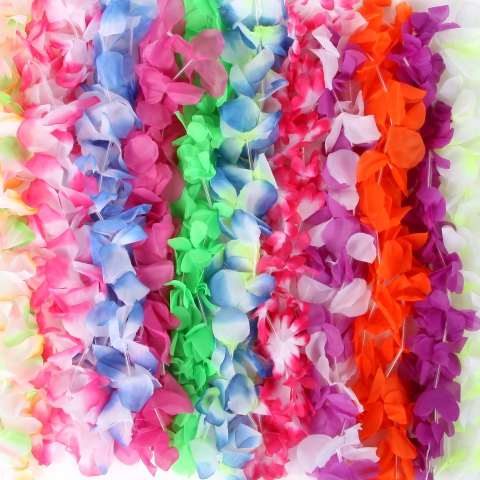 Teddy Shake Celebrates Five Month Anniversary Of Launch Of Silk Hawaiian Leis