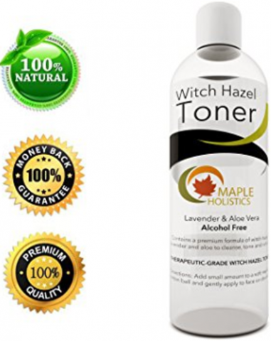 Maple Holistics Releases Pure Witch Hazel Toner With Aloe Vera With New Bottle