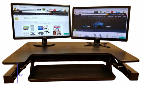 Sitting Down For Three Hours Problems 36 Inch Monitor Standing Desk Launched