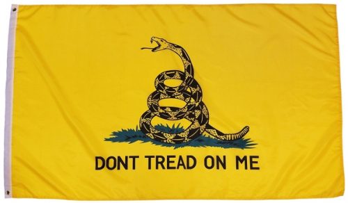 Gadsden Flag Don’t Tread On Yellow Rattle Snake Tea Party Banner Top 5 Released