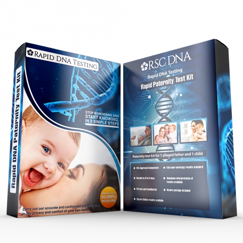 At Home DNA Paternity Test Get Parenthood Fatherhood Fast Results Swab Launched