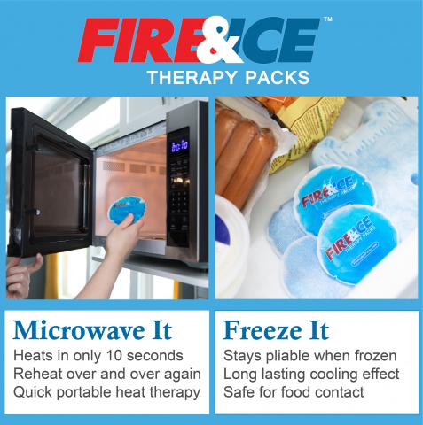 Fire & Ice Launches Hot Cold Packs: Reusable Hand Warmers & Cooling Gel Compress