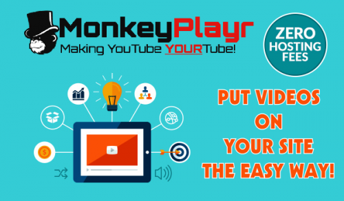 Monkey Playr – A Web-Based Application Customizes Any Youtube Video To Boost Visitor Engagement On Website