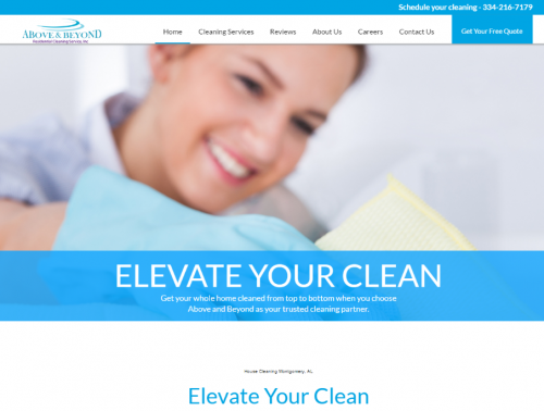 Above and Beyond Cleaning Unveils Newly Redesigned Website