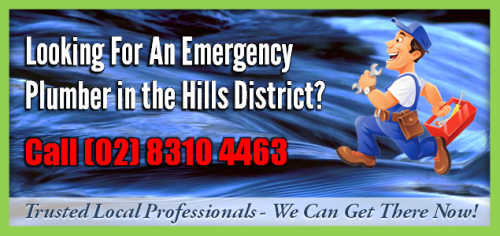 Affordable Flat Rates for Emergency Plumbing Calls in The Hills District