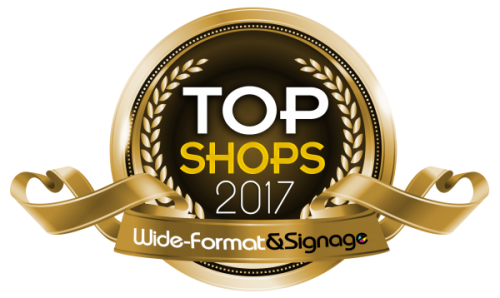 Hackworth Ranked 2017 Top Virginia Print Company by Wide-Format & Signage
