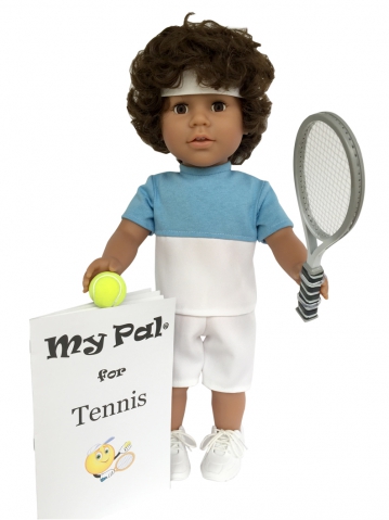 18 Inch Boy Dolls Share The Enthusiasm Of Young Tennis Lovers