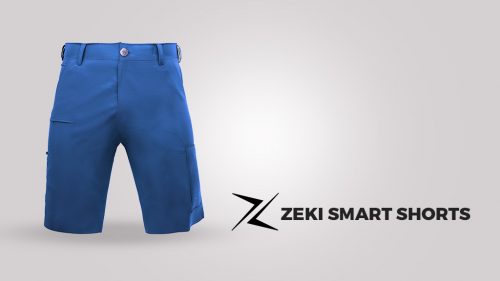 Zeki Wear Launches Smart Shorts With Wireless Charging