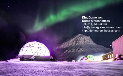 Dome Green Houses by KingDome Inc. Round-Out Greenhouse Kits