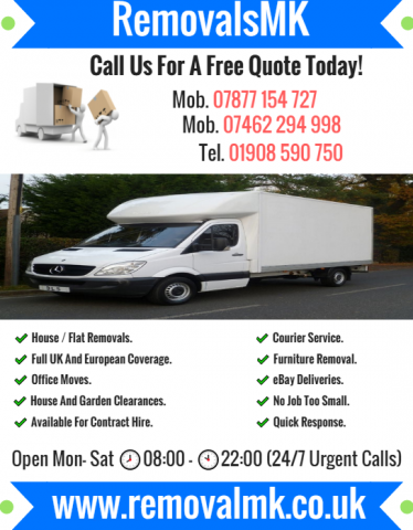 Milton Keynes Household Removal Office Moving & Courier Services Launched