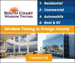 South Coast Window Tinting Knows a Little Tint Can be a Good Thing