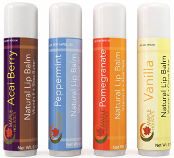 Maple Holistics Introduces New Label, Packaging For Lip Balm For Chapped Lips