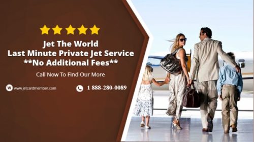 Jet The World Announces Last Minute Private Jet Service For New York