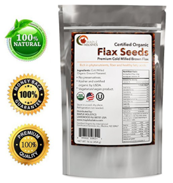 Maple Holistics Natural Flax Seeds For Health Receives Upgraded Packaging