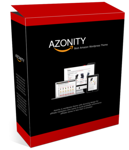 Azonity Theme – A WordPress Theme Which Allows Marketers To Build Ecom Affiliate Store Website