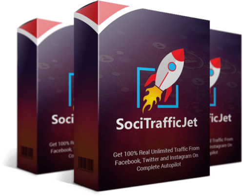 SociTrafficJet – Cutting-Edge Software Gets High Converting Traffic From Three Biggest Social Media Sites In Just Three Clicks