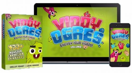 Viddyogres – Over 400 Monster Character Animations And 50 Delightful Backgrounds Are Offered To Improve Users’ Video Engagement