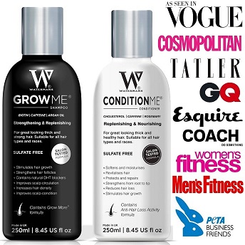 Watermans Releases Revolutionary Collection of Hair Growth Shampoo & Conditioner from the UK