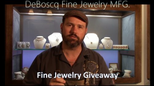 Mandeville, LA – DeBoscq Fine Jewelry MFG. holding a first ever Jewelry Giveaway