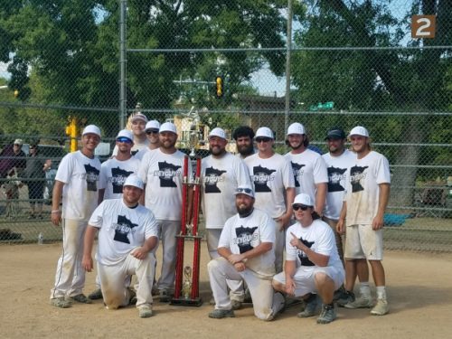 Minneapolis Automotive Locksmith The Key Guys Softball Team Wins Firemans Trophy