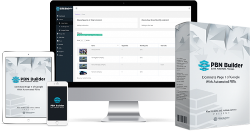 PBN Builder Joshua Zamora Automatic Backlinks & Video Syndication App Launched