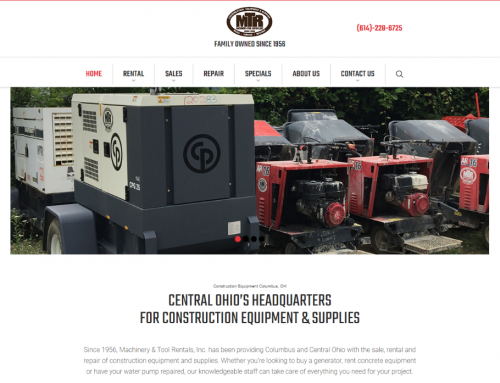 Machinery & Tool Rentals Unveils New, Redesigned Website