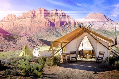 Under Canvas Safari-Style Camp At Zion National Park Debuts This August