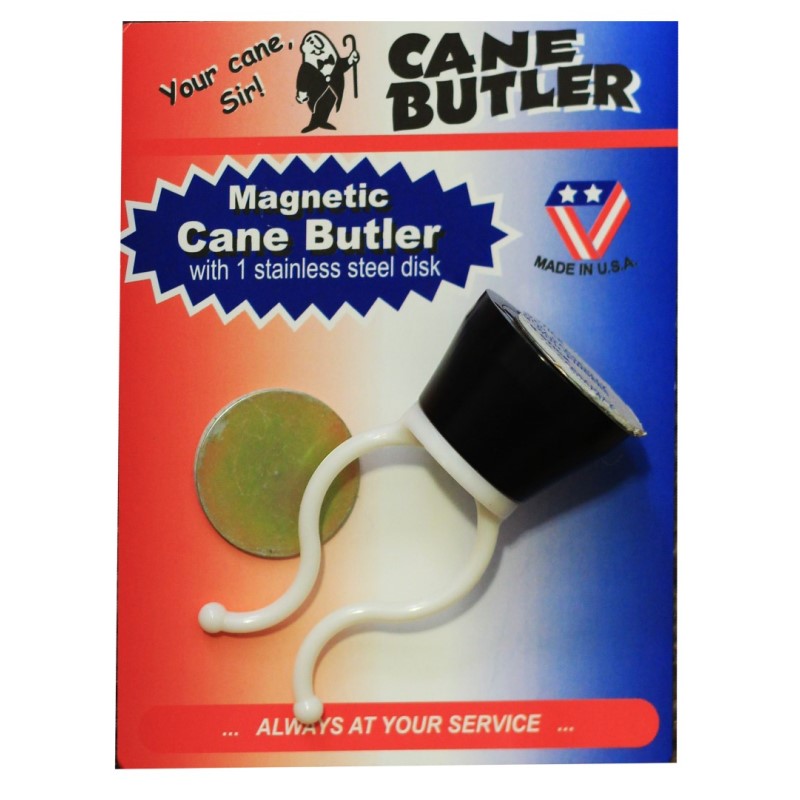 New Cane Butler Holds Canes On Both Metallic and NonMetallic