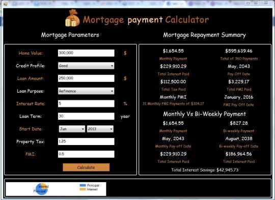 mortgage calculator with extra payments xlt