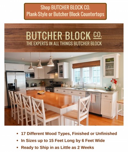 Butcher Block Co Launching Its Own Line Of Wood Countertops