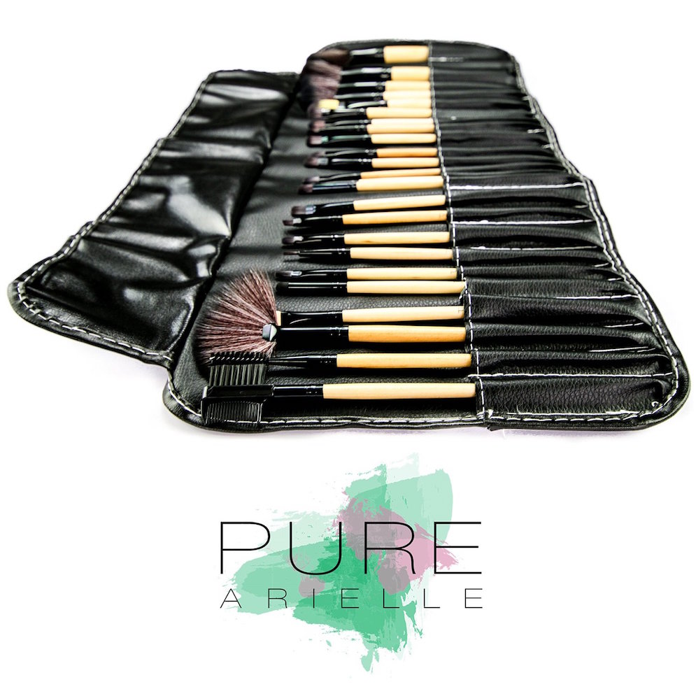 Pure Arielle Launches Its Newest 24 Pieces All Natural Makeup Brush Set