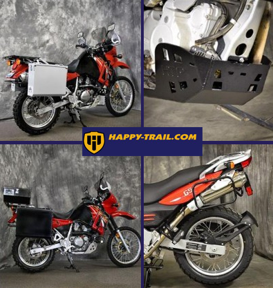 happy trails motorcycle luggage