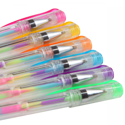 milky gel pens