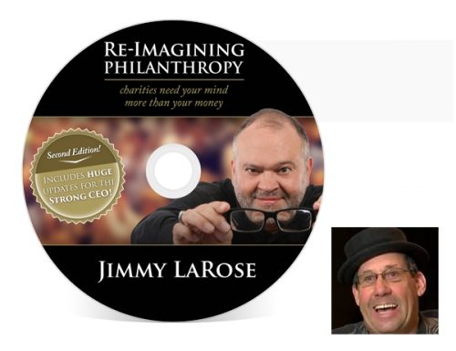 Jimmy LaRose Re-Imagining Philanthropy Audio Book Stephen James Nonprofit