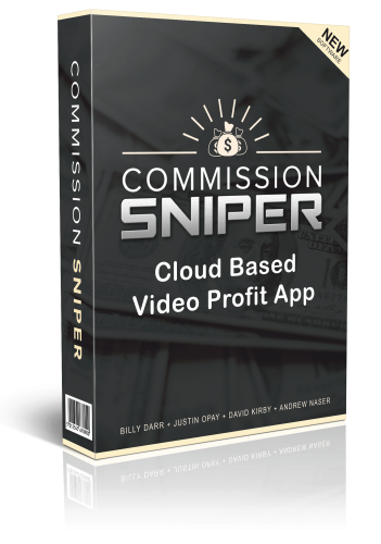 Commission Sniper Allows Users To Create Videos From Scratch With Some Clicks And Build Backlinks For Them Automatically