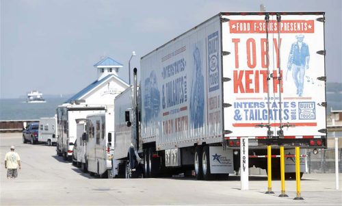 Small Island, Big Bash: Put-in-Bay Ohio Preps for Country Music Star Toby Keith