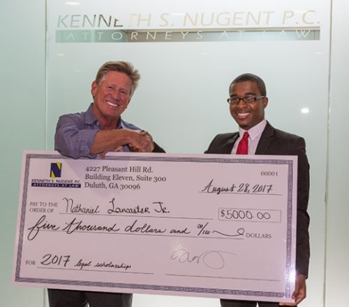 Georgia Attorney Personal Injury Law Firm Student Sponsor Winner Announced
