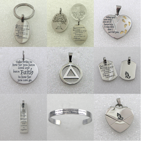 A New Line of Engravable Recovery Jewelry Launching at 50% Off Sale