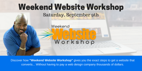 Website Training Workshop Help Your Business and Help Harvey Recovery