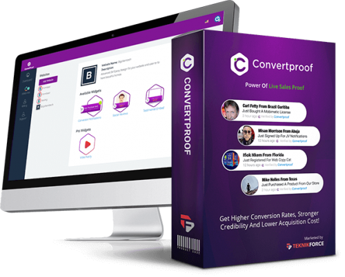 Convertproof – An Effective Conversion Boosting System That Marketers Can Utilize For Increasing Buyer Trust