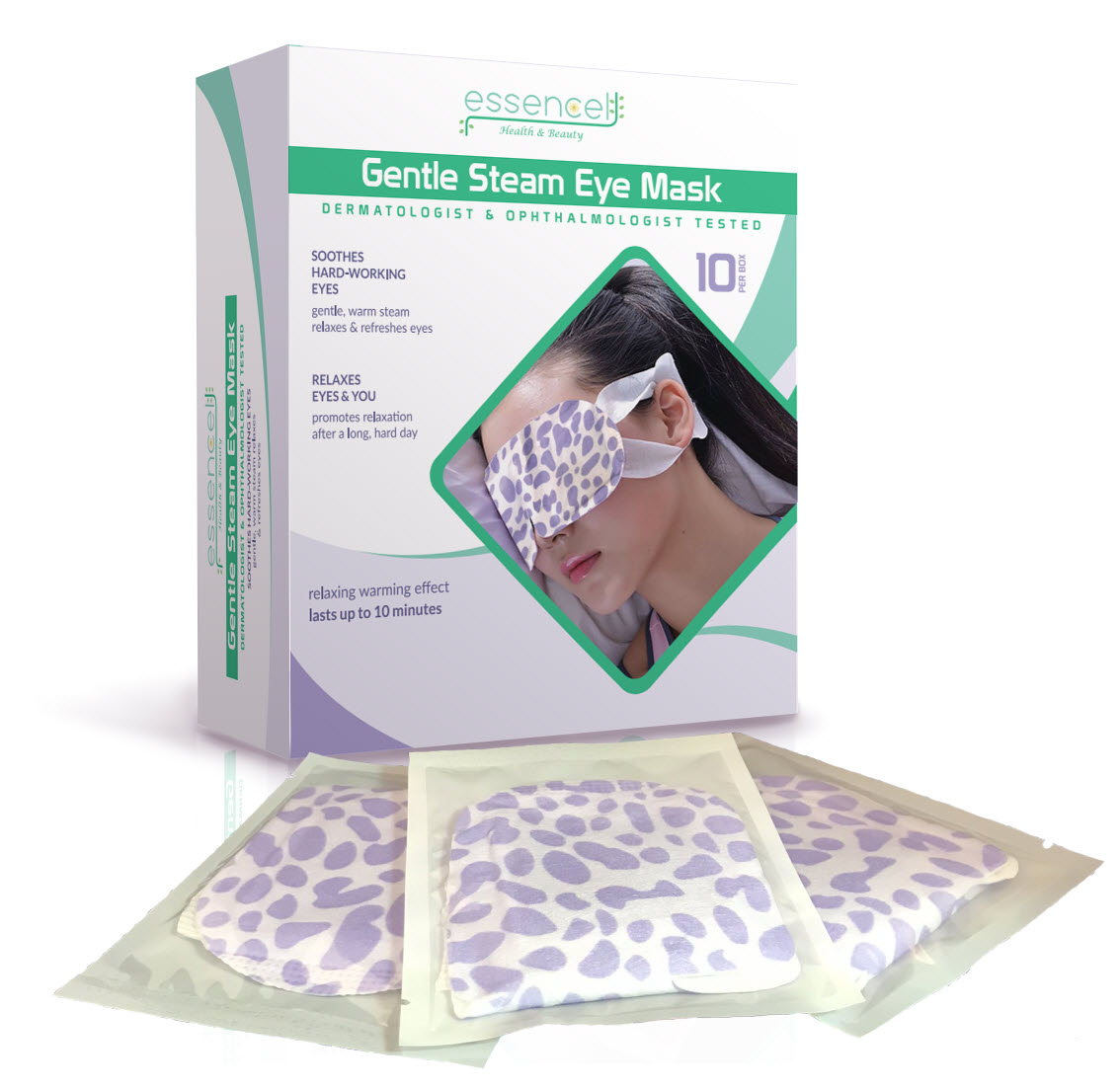 EssencellHB Releases Gentle Steam Eye Mask for Dry and Puffy Eyes