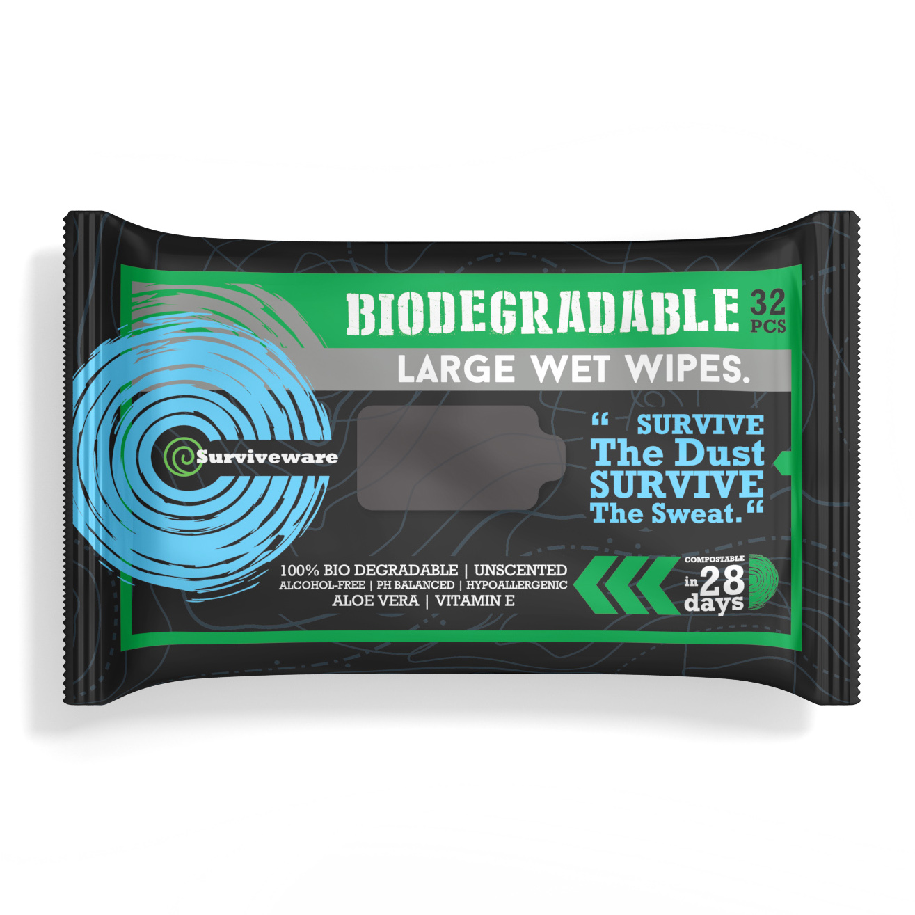 Biodegradable Wet Wipes for Elderly and Medical Care