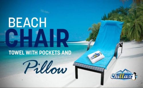 Chillax Beach Chair Pool Towels Bring Comfort And