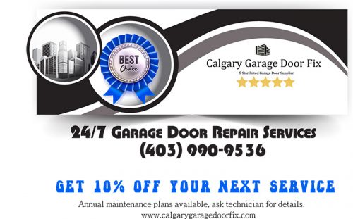 Garage Door Repair Firm Calgary Garage Door Fix Launches Updated