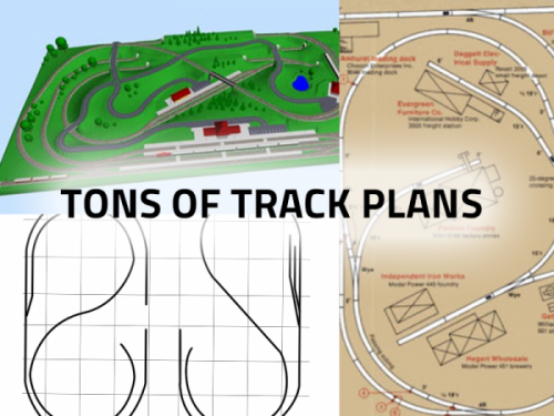 small n gauge track plans