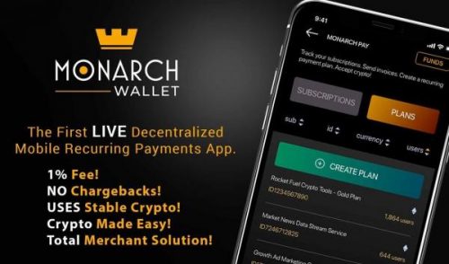 Monarch Blockchain Corporation, Thursday, November 7, 2019, Press release picture
